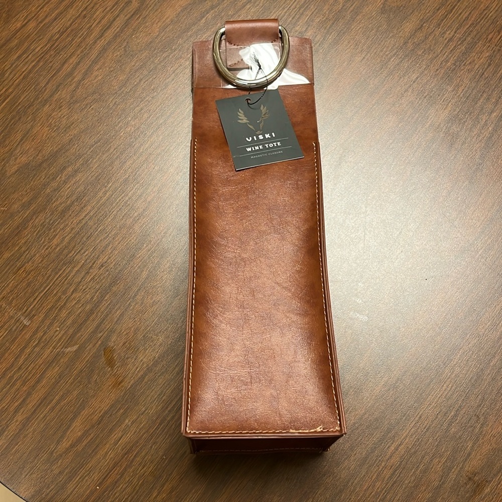 Viski wine‎ tote, NWT